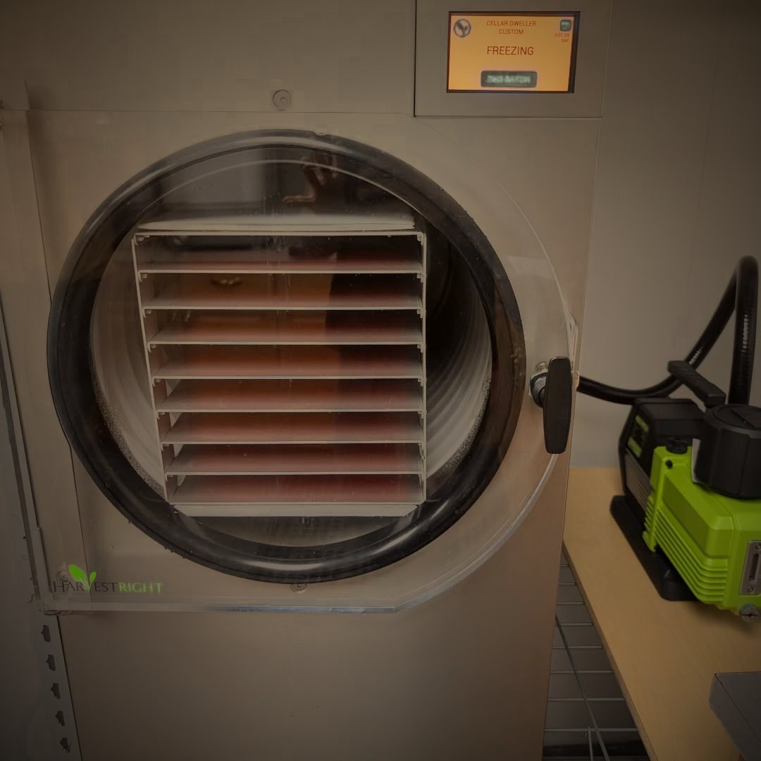 Vacuum freeze-dryer