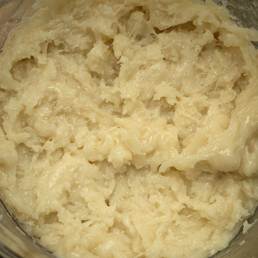 Blockberry — cold-cure hash rosin badder in the jar