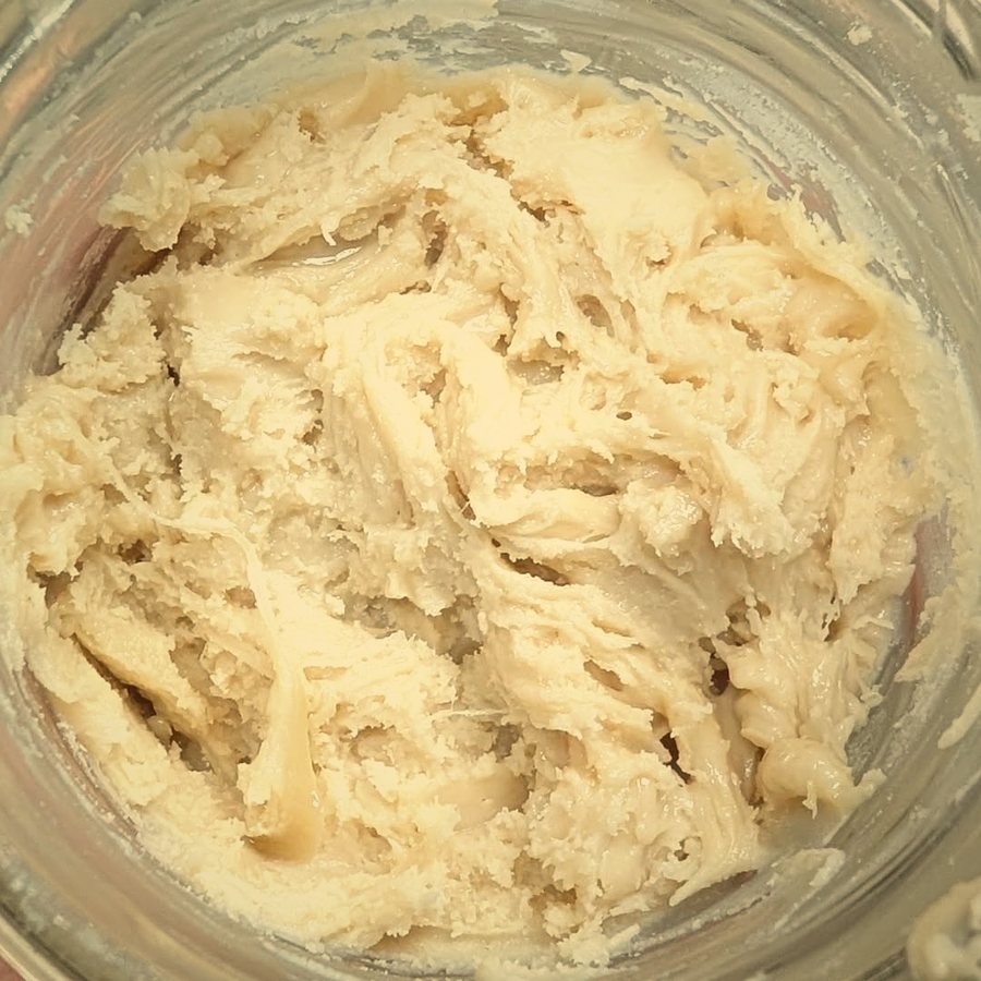 Chile Verde — whipped hash rosin in the jar
